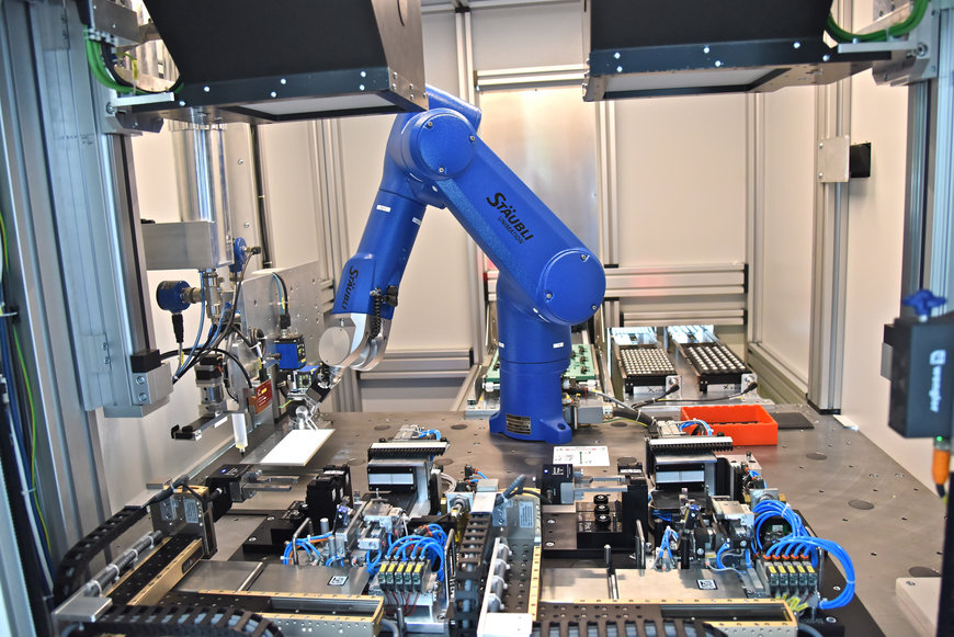 Robotergestützte Sensormontage in Industrie 4.0-Umgebung